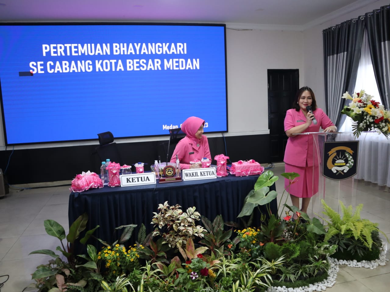 Digelar di Mapolrestabes Medan, Ketua Bhayangkari Cabang Medan : Dukung Penuh Pelaksanaan Tugas Suami