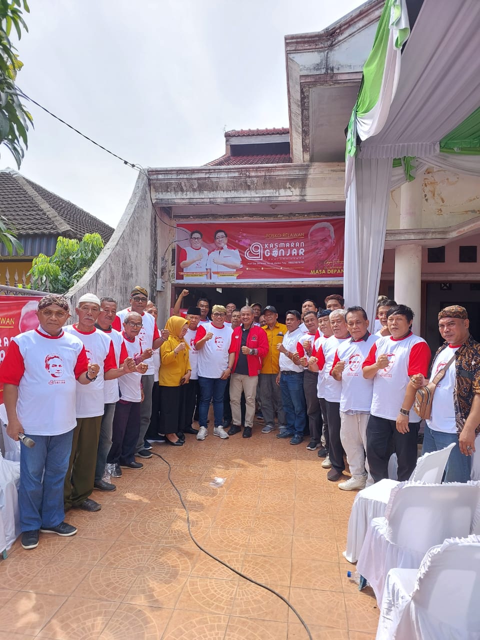 Kasmaran Ganjar Resmi Dikukuhkan, Anto Genk : Menyatukan Yang Berserak Menangkan Ganjar Pranowo di Sumut