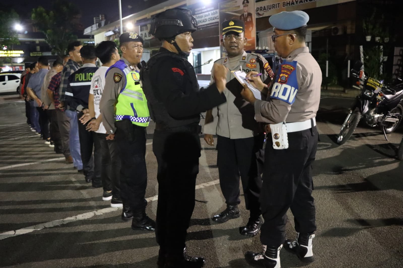 Tekan Aksi Geng Motor, Polrestabes Medan Tingkat Patroli Malam Hari