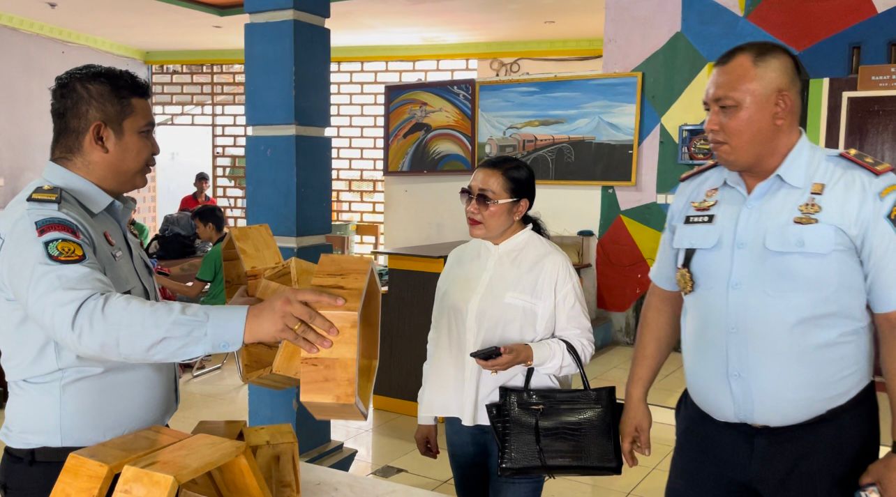 Punya Daya Pikat, Owner Hotel Ternama Bukit Lawang Borong Hasil Karya WBP Lapas Binjai Kanwil Kumham Sumut