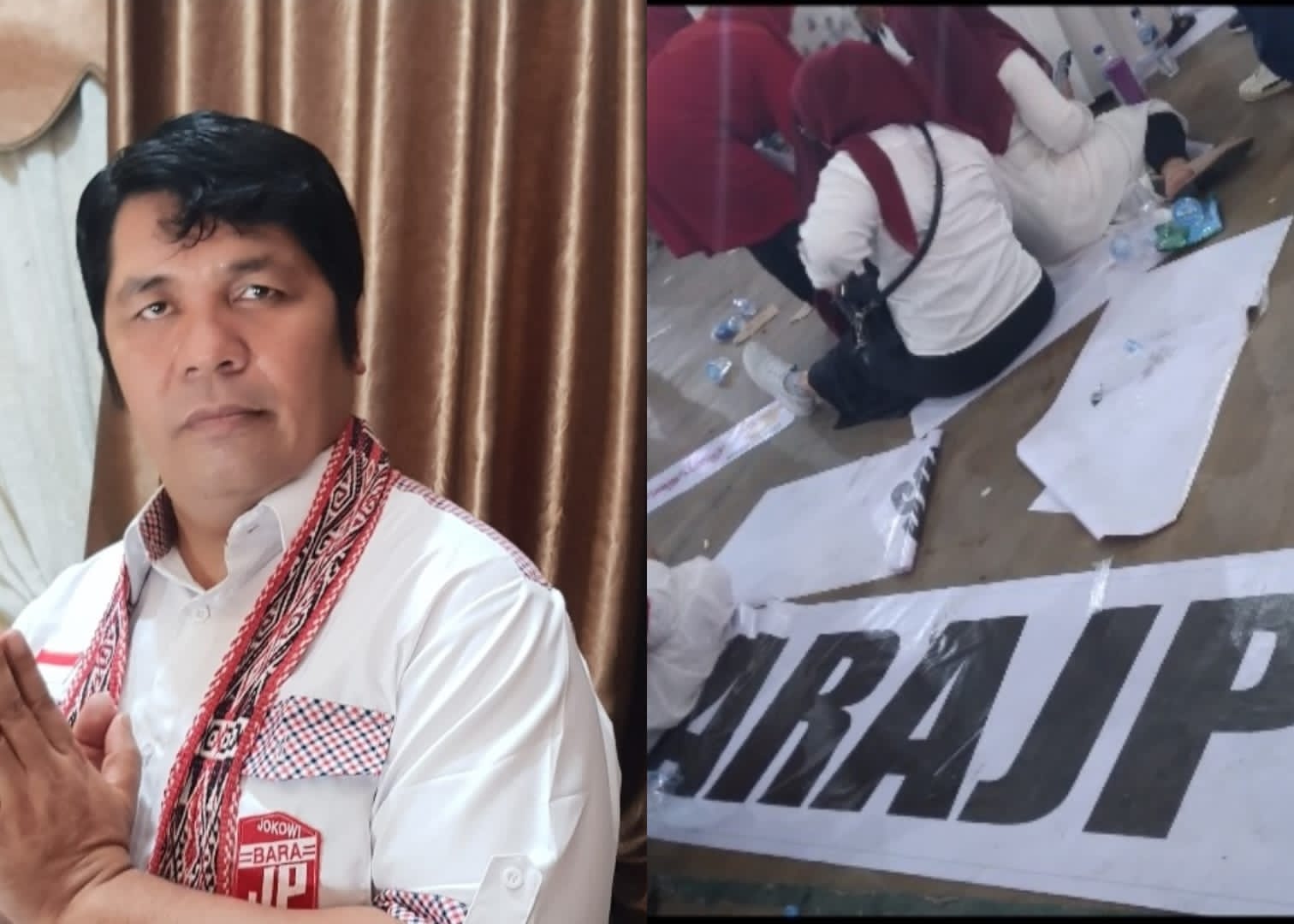 Relawan Bara JP Sumut Bantah Ikut Acara Ganjar di GSG