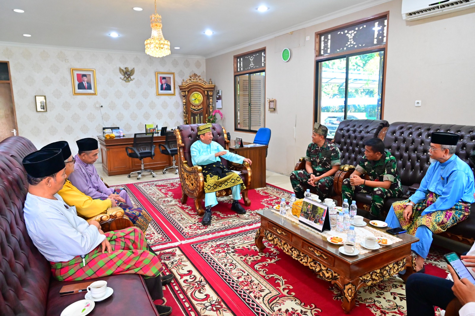 LAMR Terima Kunjungan Danlanud Roesmin Nurjadin