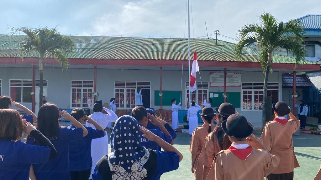 WBP Rutan Perempuan Medan Kanwil Kumham Sumut Rutin Laksanakan Upacara 