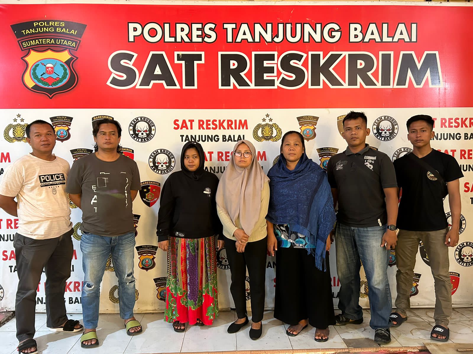 4 Orang Wanita Kasusnya TPPO, Ditangkap, Ini Kata Polres Tanjung Balai