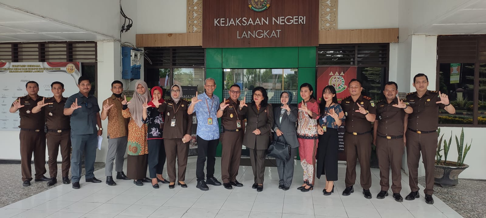 Kungker Biro Perencanaa dan Komisi Kejaksaan RI Dalam Rangka Evaluasi, Valudasi dan Verifikasi Tipologi Kejari Langkat