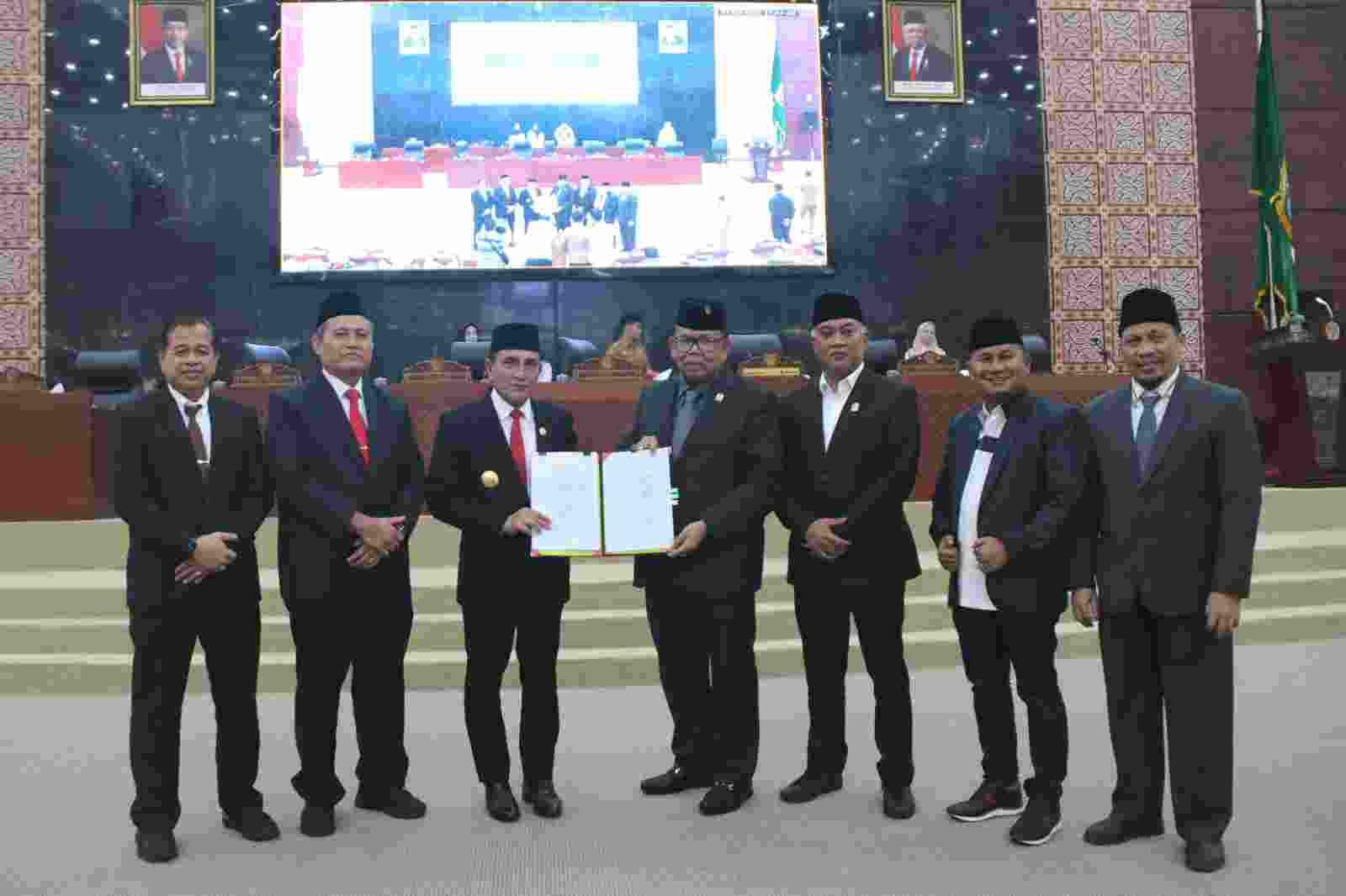 Ranperda Pertanggungjawaban Pelaksanaan APBD Sumut TA 2022 Disetujui