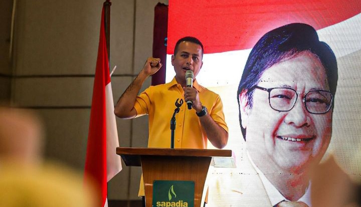 Depan Ketum Golkar, Ijeck Paparkan Target di Pemilu 2024 : 24 Kursi DPRD Sumut dan 277 Kursi Kabupaten Kota