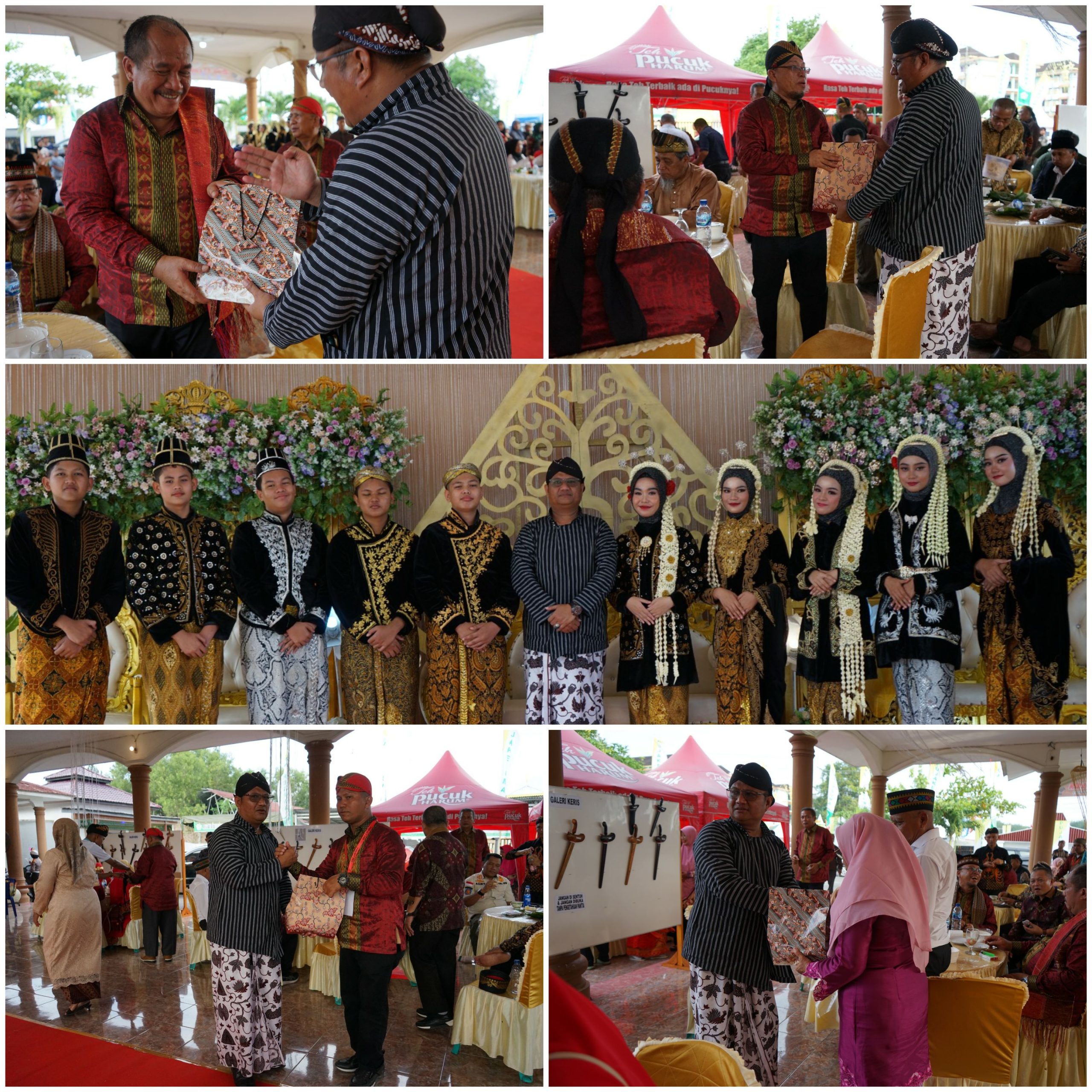 Ketua Pujakesuma Asahan Sambut Kunjungan Bupati dan Wabup Juga Sekdakab Asahan di Joglo Etnis Jawa