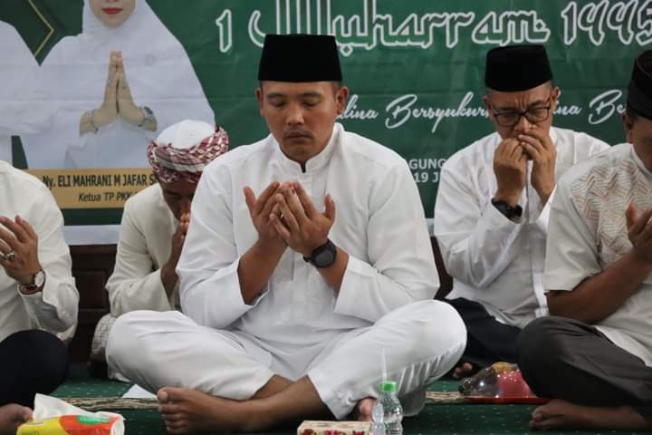 Sambut Tahun Baru Islam 1445 H, Kapolres AKBP Reza CAS Hadiri Dzikir Akbar dan Do’a Bersama Toga dan Masyarakat Madina