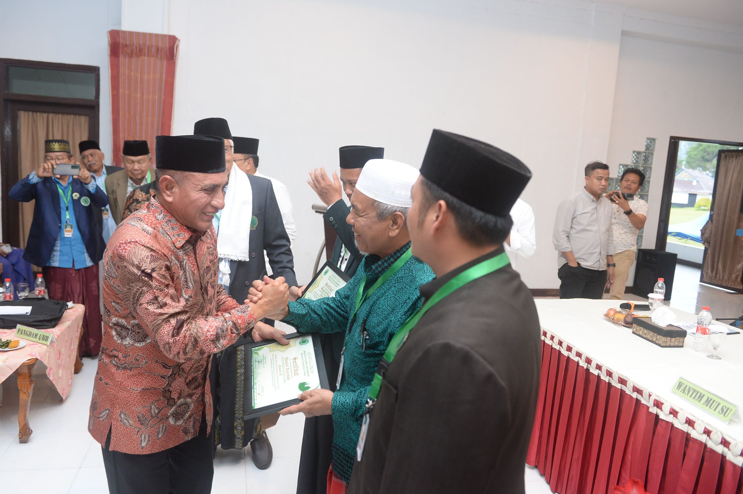 Buka Mukerda III 2023 MUI Sumut,  Gubernur Sebut Peran Sentral UIama Membimbing Umat