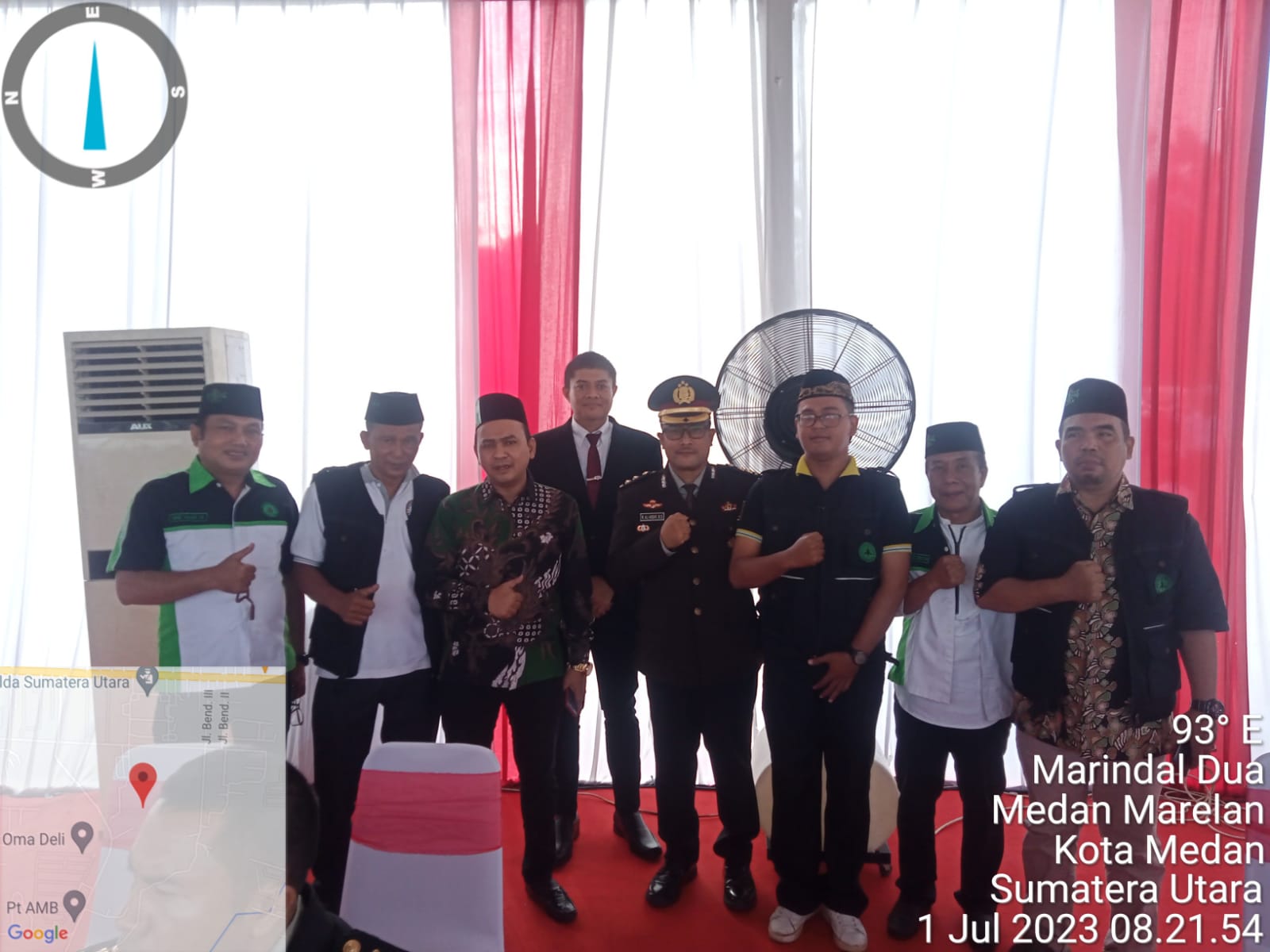 Bakopam Sumut Hadiri HUT ke 77 Polri, Ibnu Hajar : Semoga Terus Dicintai Rakyat