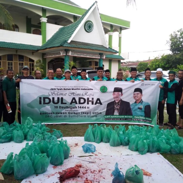 Beri Bantuan Hewan Qurban, JBMI Sasar Daerah Minoritas Muslim di Sumatera Utara
