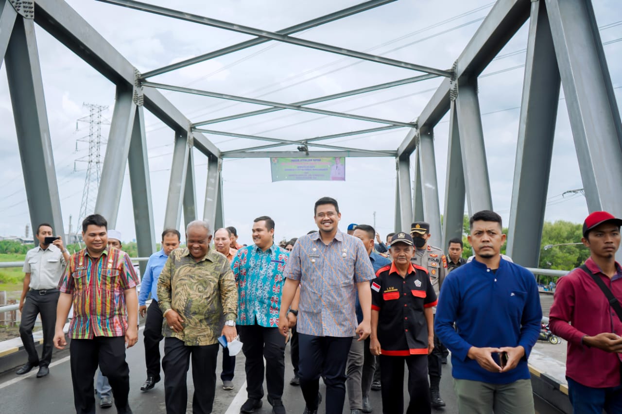  3 Tahun Kepemimpinan Bobby Nasution, Bangun & Rehabilitasi 12 Jembatan