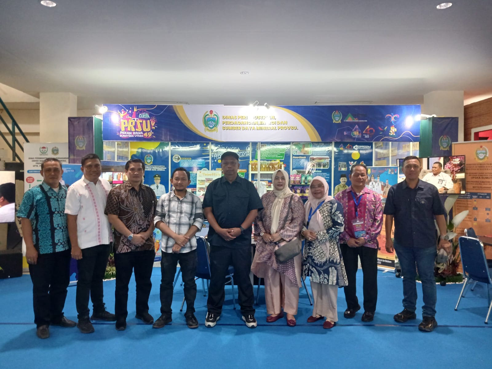 Dinas Perindustrian dan Perdagangan, Energi dan SDM Provsu Pamerkan Komoditi Eksport