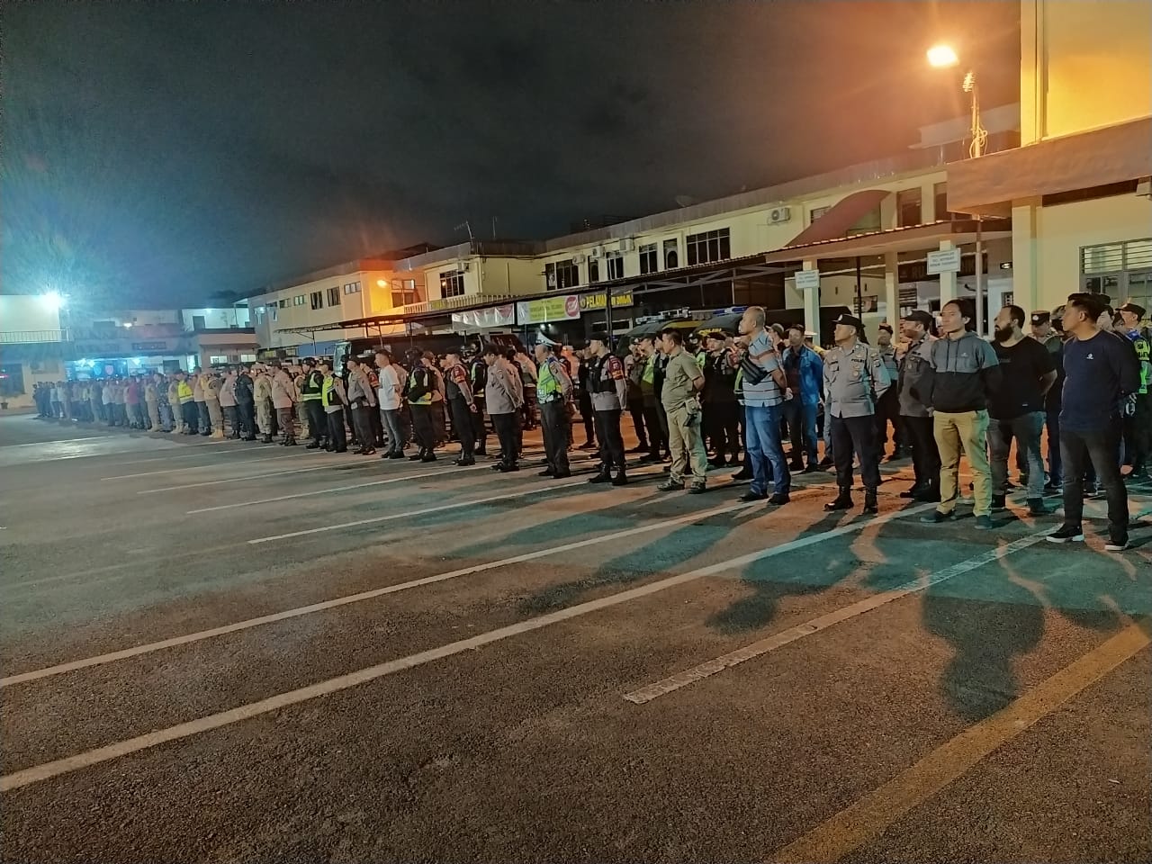 Waka Polrestabes Medan Pimpin Apel Patroli Cipta Kondusif Skala Besar