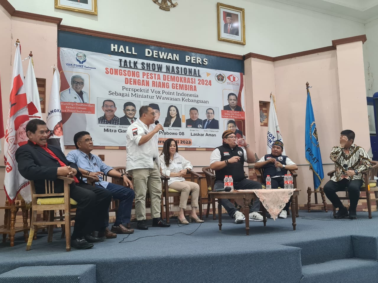 Pendukung Prabowo, Ganjar, dan Anies Bersatu untuk Serukan Pemilu Damai