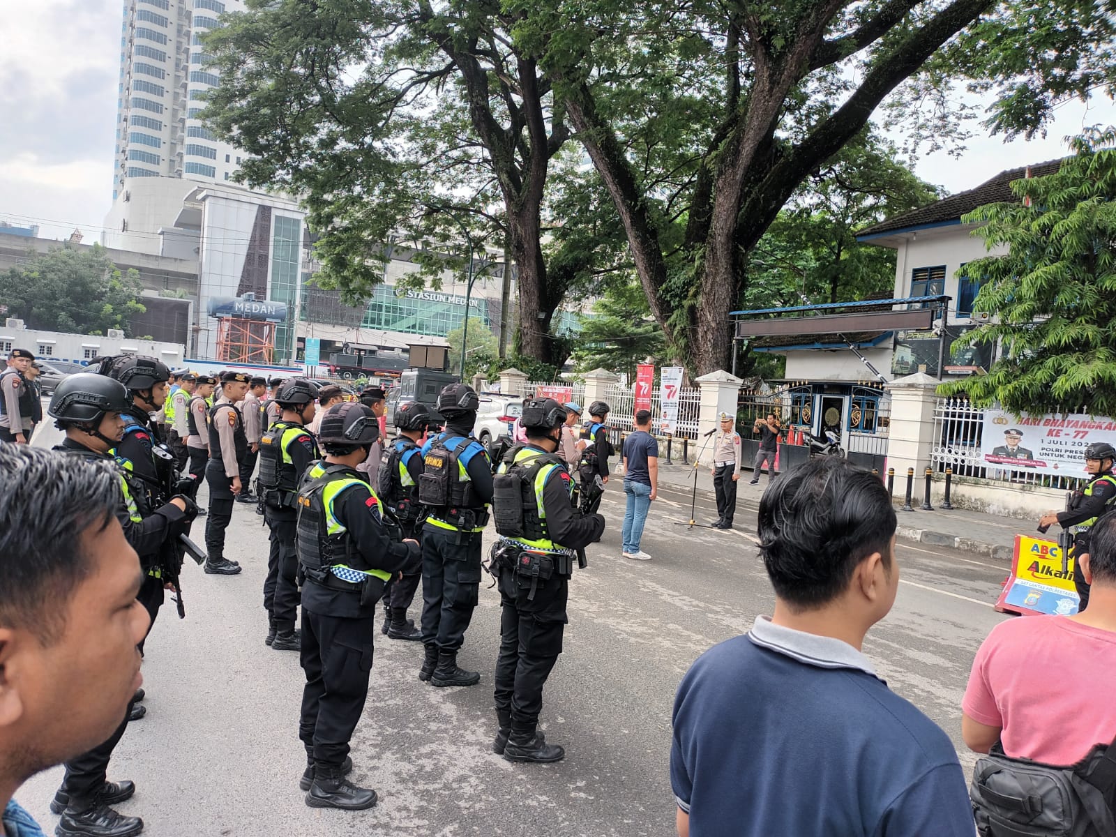 Tekan Aksi Kawanan Geng Motor-Begal, Polrestabes Medan Gelar Patroli Skala Besar