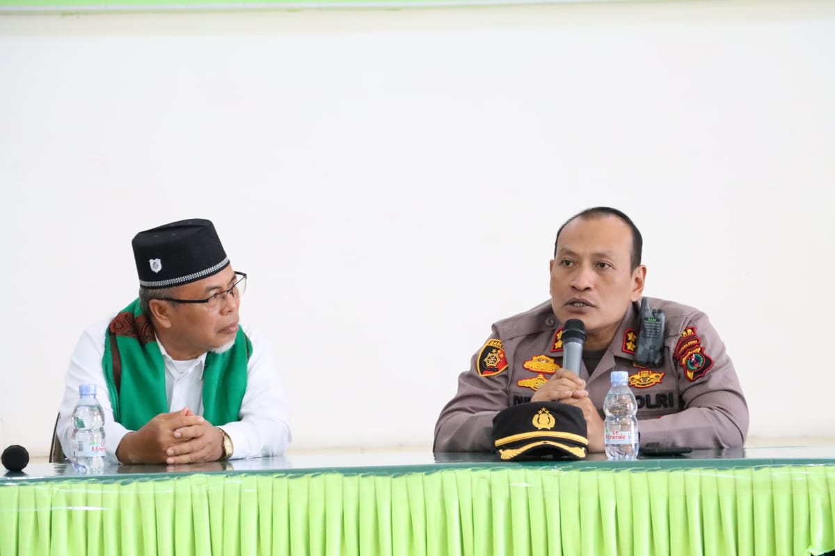 Bangun Silaturahmi, Kapolres Padangsidimpuan AKBP Dudung Setyawan Kunjungi Kantor MUI