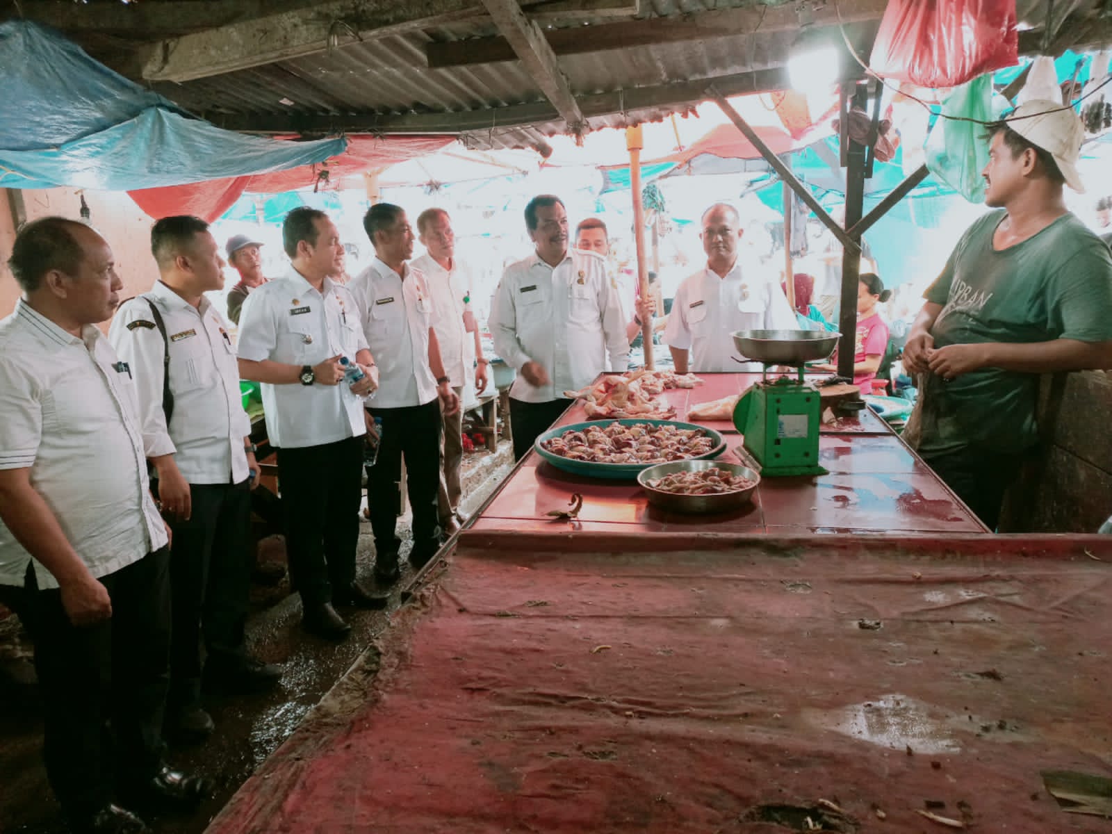 PUD Pasar Sosialisasi Soal Rencana Penataan ke Pedagang Jalan Akik