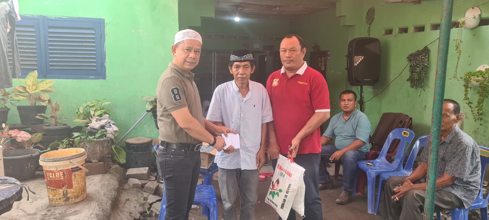 Warga Bilal Meninggal, Ketua Pewarta Melayat dan Berikan Bantuan