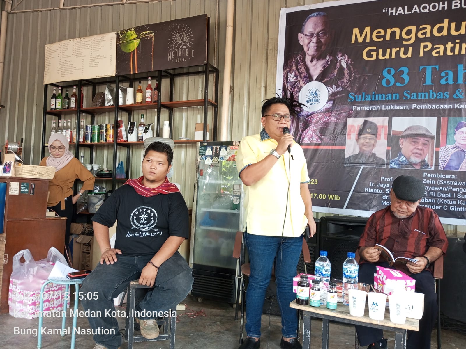 Halaqoh Budaya Fosad , Seniman Kurang Mendapat Perhatian Pemerintah, Ini Kata Anto Genk