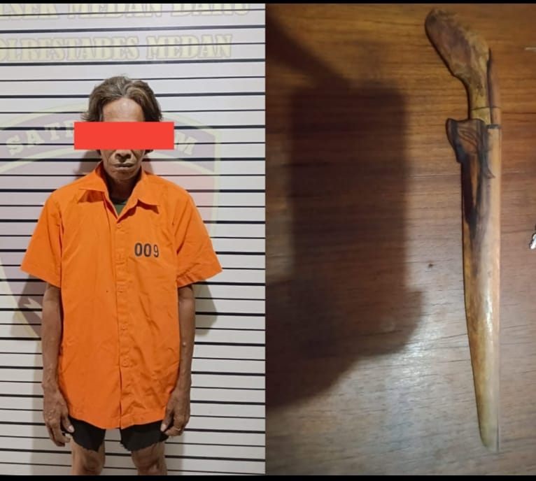 Polsek Medan Baru Ringkus Pelaku Penikaman di Jalan Ayahanda Medan