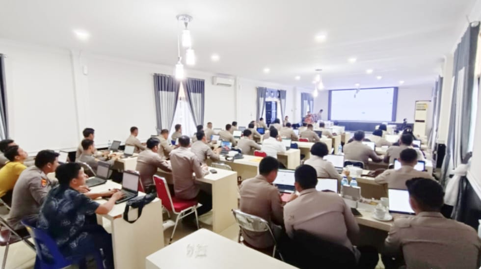 Personel Polrestabes Medan Ikuti Pelatihan DMS