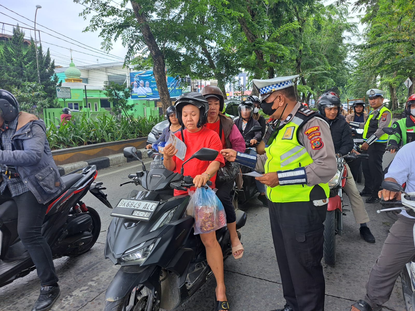 Ops Patuh Toba Tahun 2023, Kanit Kamsel : Disiplin Berlalulintas Adalah Cerminan Moral Kita