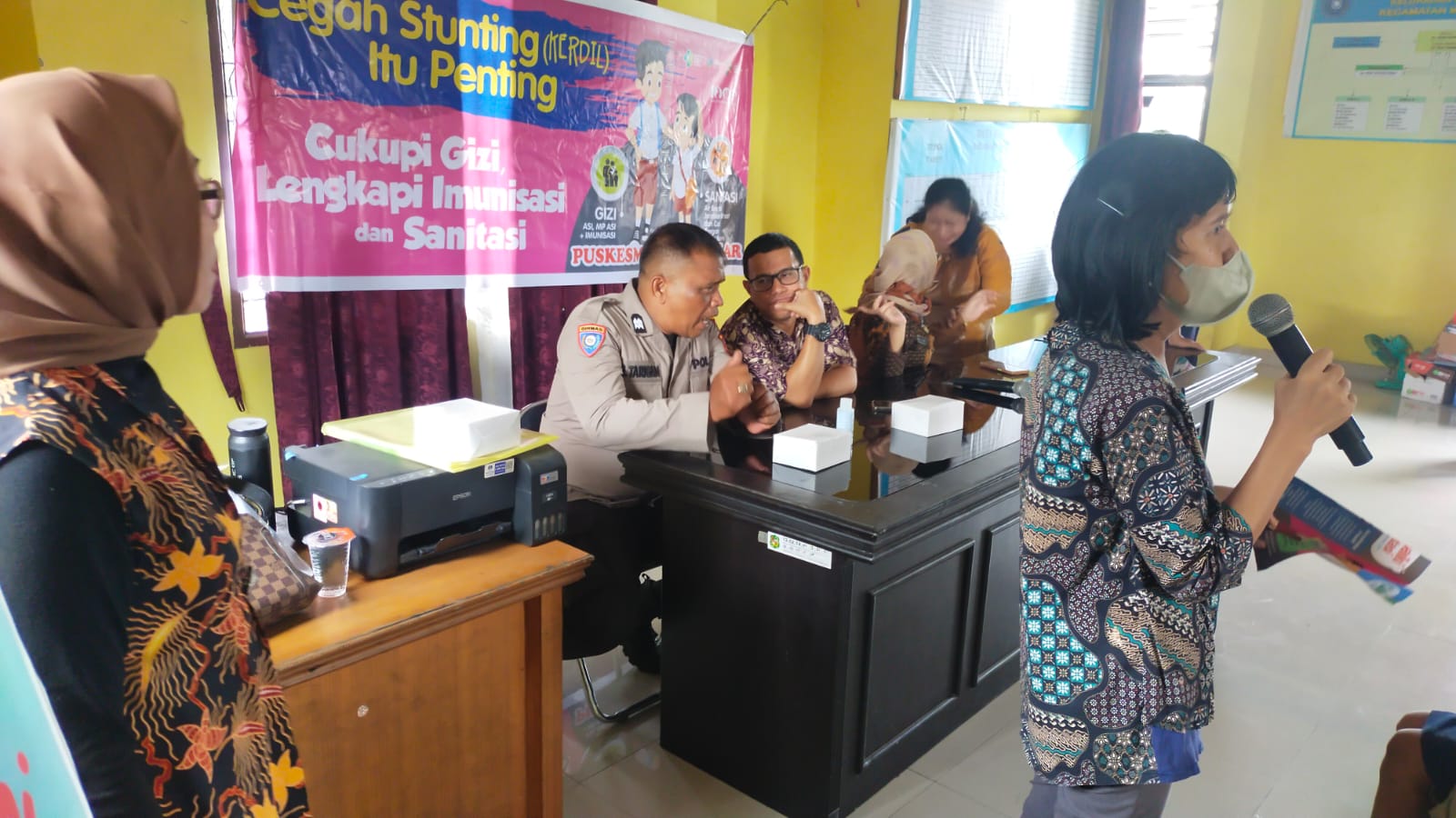 Polsek Tuntungan Gelar Binluh Pencegahan Stunting Bagi Ibu Hamil 
