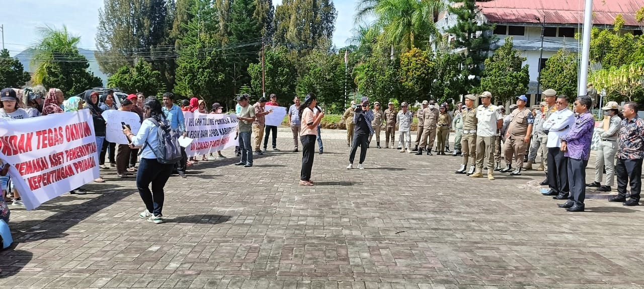 Horja Lumban Manurung Tuntut Realisasi Hasil Mediasi Kepada Pemkab Toba