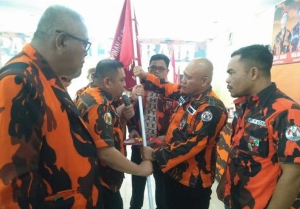 Zainal Arifin Simbolon resmi Komandoi MPC Pemuda Pancasila Kabupaten Madina periode 2023-2027