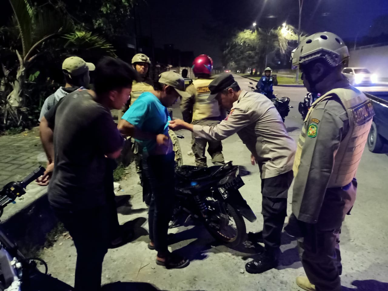 Polsek Percut Seituan Patroli Antisipasi Kejahatan Jalanan 