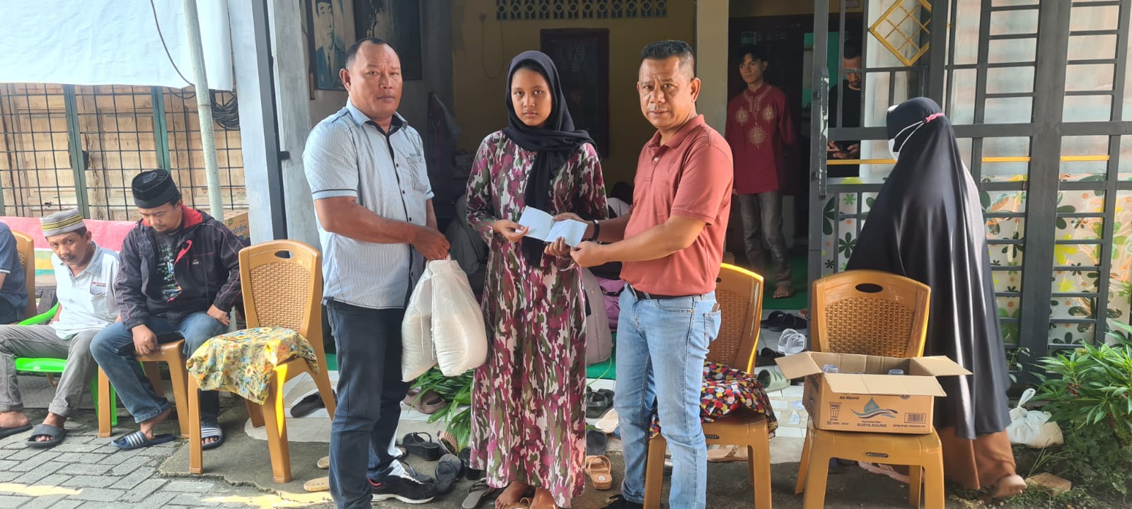 Wartawati Medan Pos Wafat, Ketua Pewarta Melayat ke Rumah Duka dan Berikan Santunan