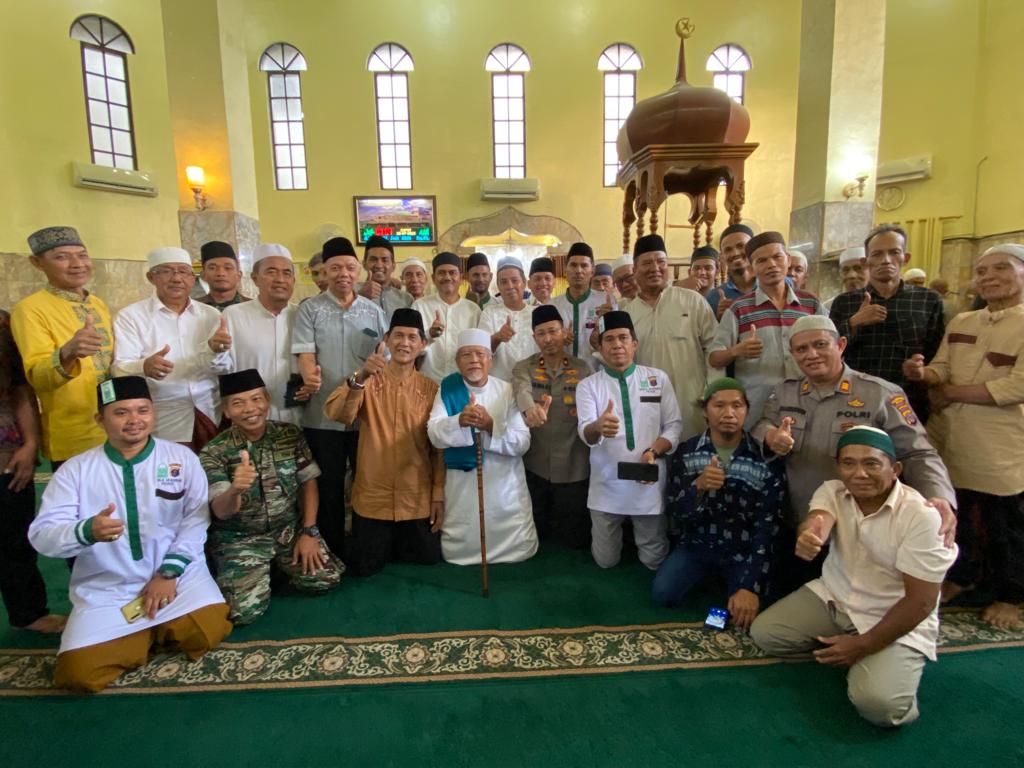 Wakapolda Sumut Safari Subuh Jumat Berkah ke - 23 Di Mesjid KHALID IBNUL WALID Medan Area, Menyampaikan 5 Program Prioritas Kapoldasu