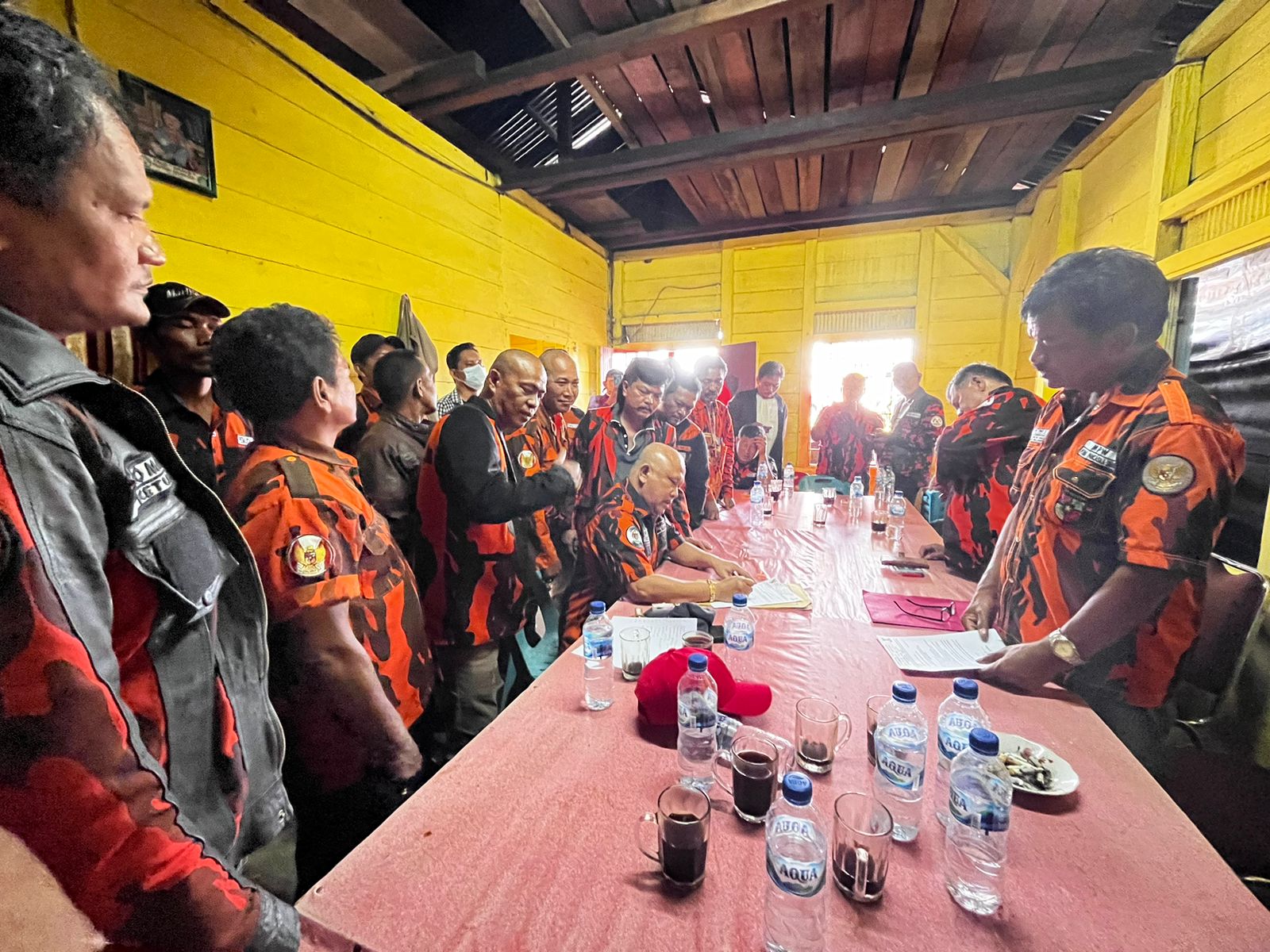 Sabam Sibarani Daftar Sebagai Calon Ketua MPC Pemuda Pancasila Kab Dairi