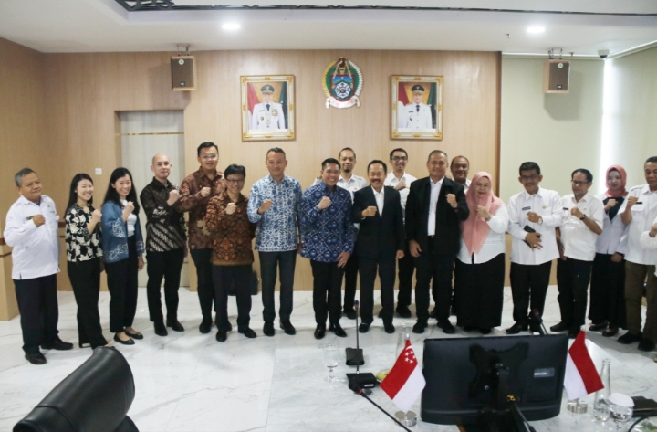 Terima Kunjungan Menteri dan Walikota Singapura,Sekdaprov Sumut Tawarkan Kerja Sama Berbagai Sektor