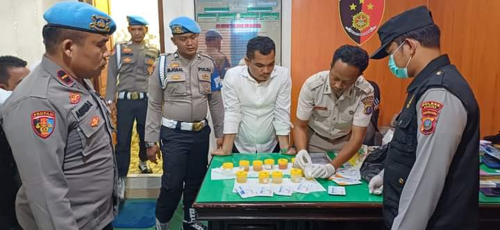 Jalankan Program Kapolda Sumut, Polres Madina Laksanakan Tes Urine, Ini Keterangan AKBP Reza CAS