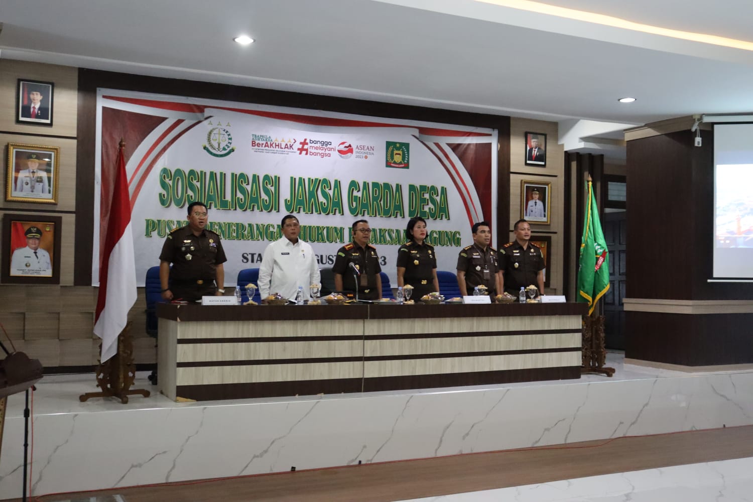 Puspenkum Kejagung RI Kungker ke Kejari Langkat, Ini Yang Dilakukan