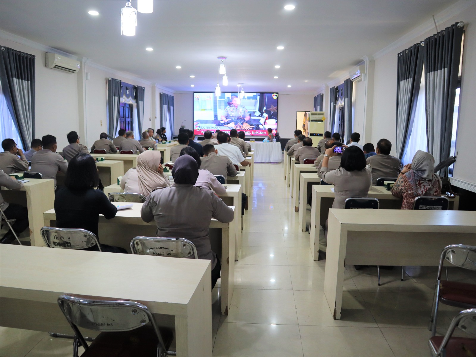 Polrestabes Medan Laksanakan FGD Indek Pembangunan Kesehatan Polri