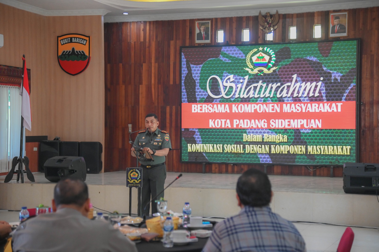 Kodim 0212/TS Gelar Coffee Break bersama Forkopimda Padangsidimpuan,Letkol Inf Amrizal Nasution : Merajut Kebersamaan dalam Kemeriahan HUT RI ke 78