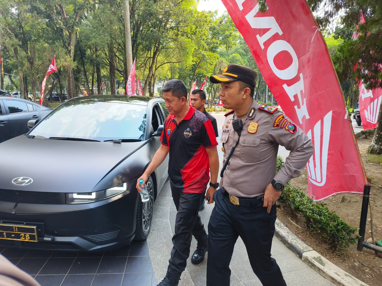 Kapolrestabes Medan Hadiri Kejuaraan Bola Voli Kapolri Cup 2023