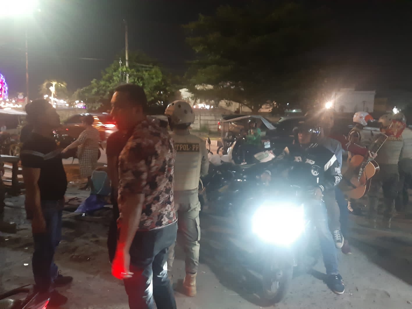 Polsek Percut Sei Tuan dan Satpol PP Kota Medan Razia Gepeng, Pengamen dan Pengemis