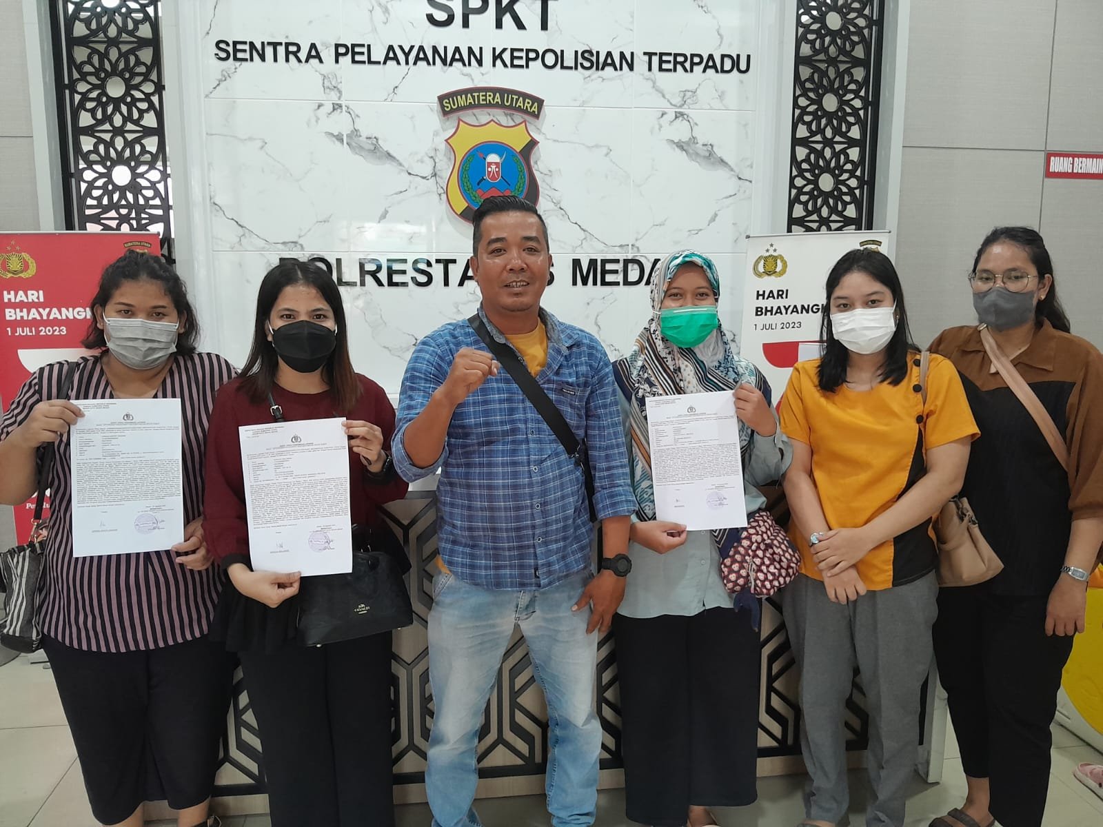 Tuding Lakukan Penggelapan Uang, Pihak RS Murni Teguh Dipolisikan 5 Karyawan Asisten Apoteker Korban Pemerasan