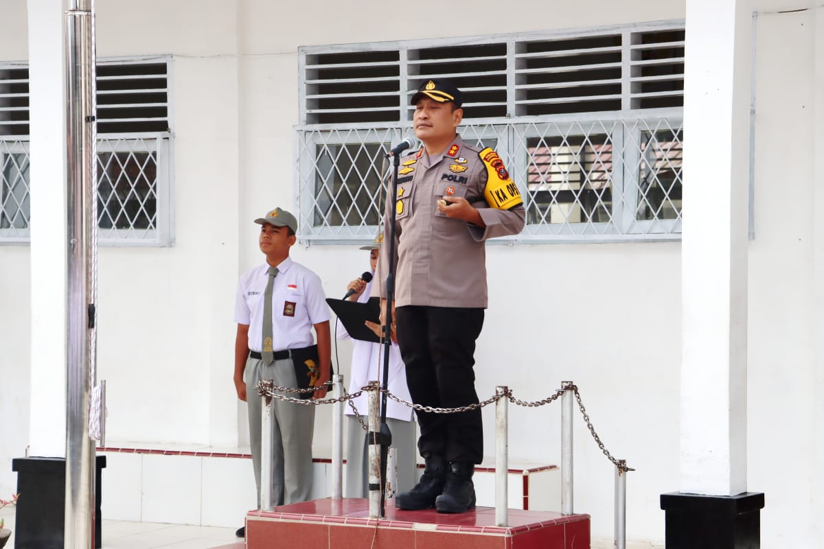 Kapolres Padangsidimpuan Jadi Irup, Berikan Pesan Tertib Berlalu-lintas
