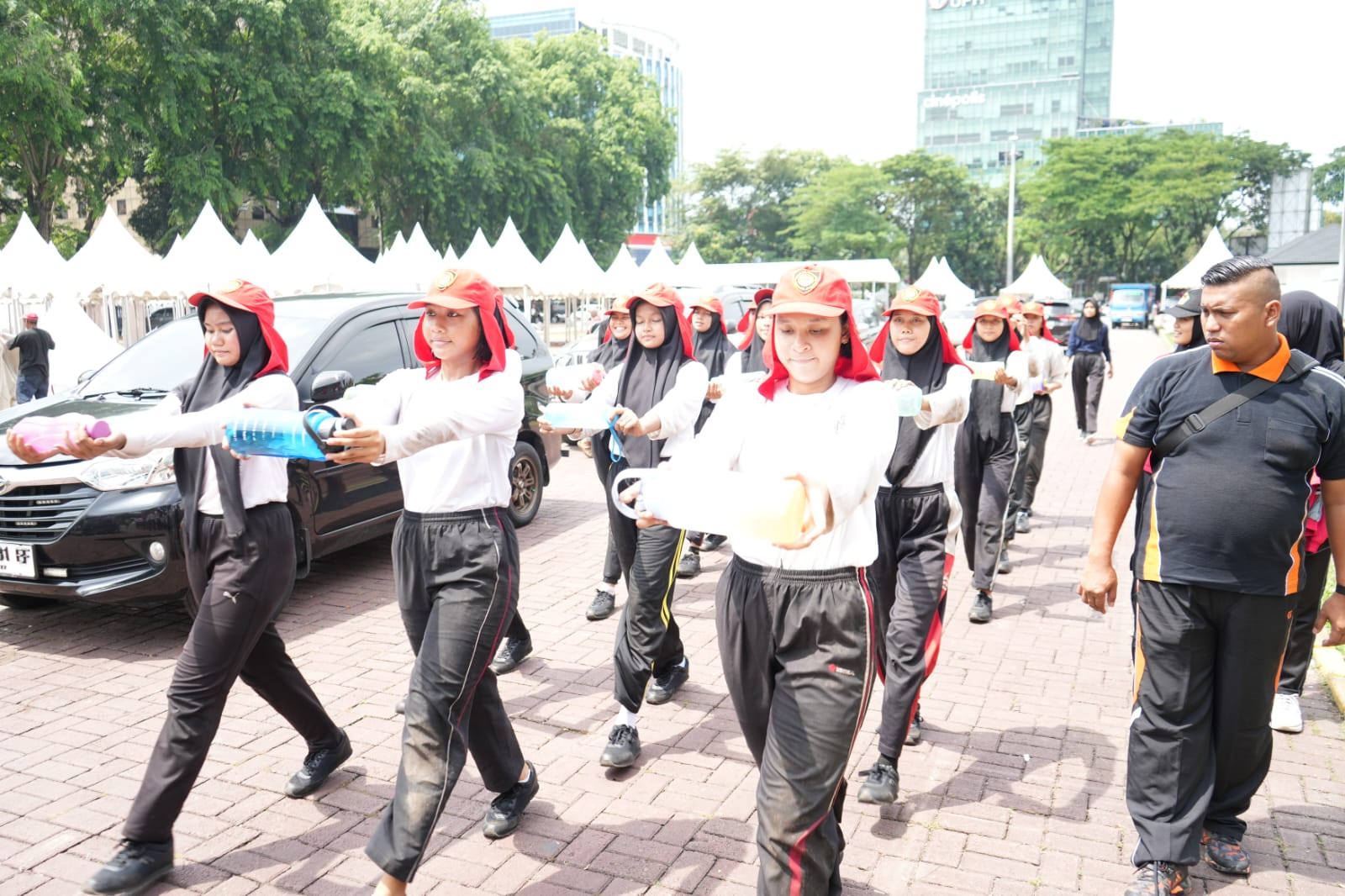 Paskibraka Kota Medan Jalani Latihan Jelang HUT RI ke -78