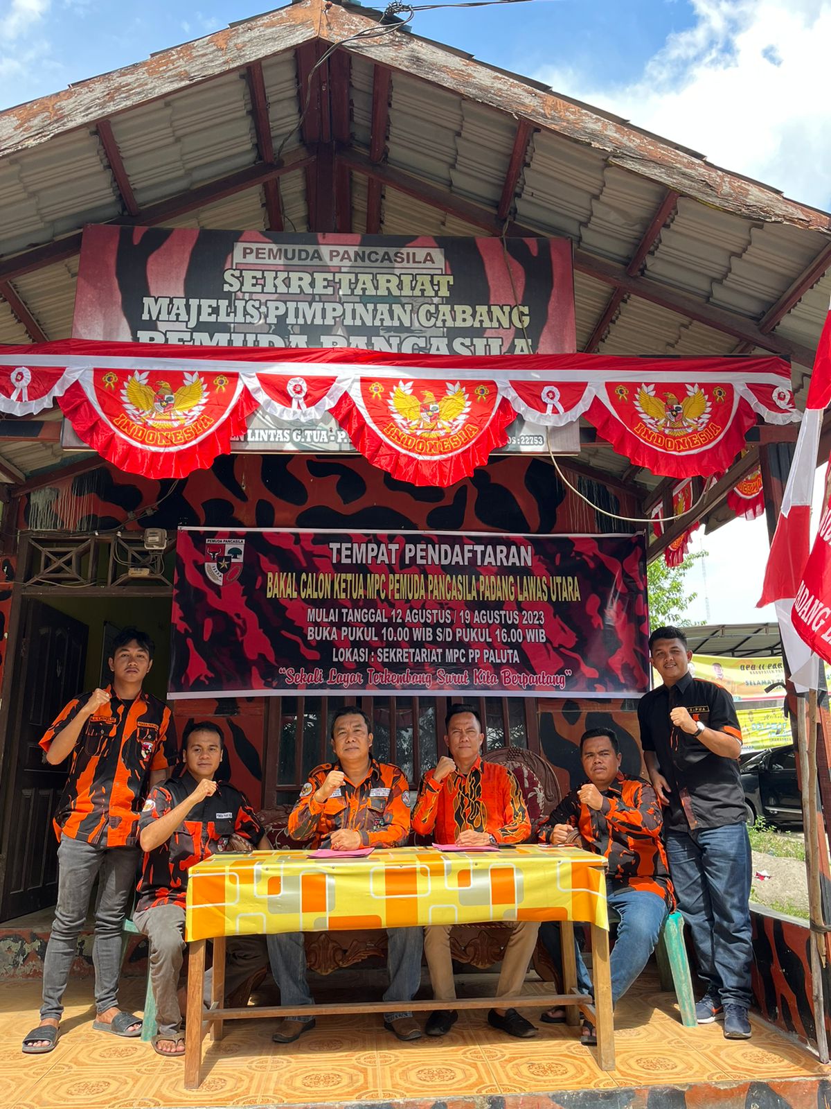 Jelang Muscab ke V Pendaftaran Ketua MPC Pemuda Pancasila Paluta Dibuka,Ini Penjelasan Panitia SC dan BP2C Sumut