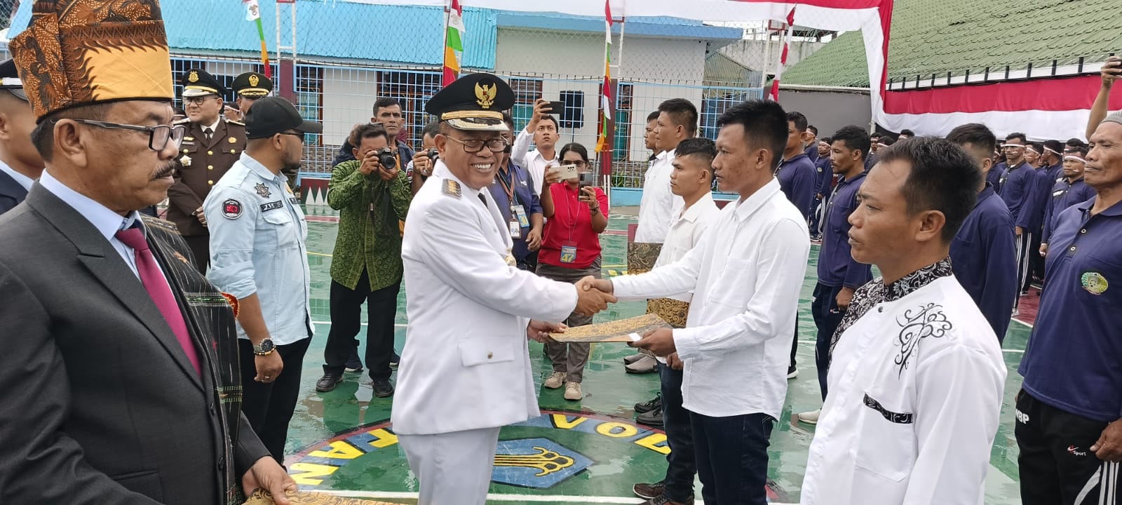 276 Napi Rutan Balige Terima Remisi, 4 Bebas Melalui Remisi HUT