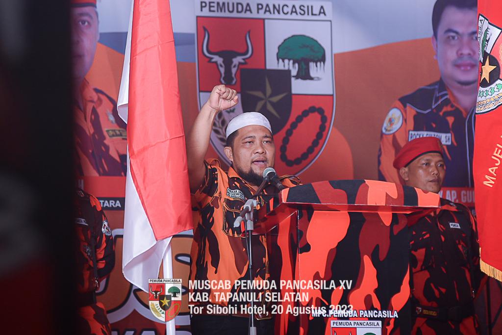 Tabagsel Muscab Sukses,Parulian Siregar : Hari ini Kader Pemuda Pancasila Wagubsu, 2024 Harus Gubsu