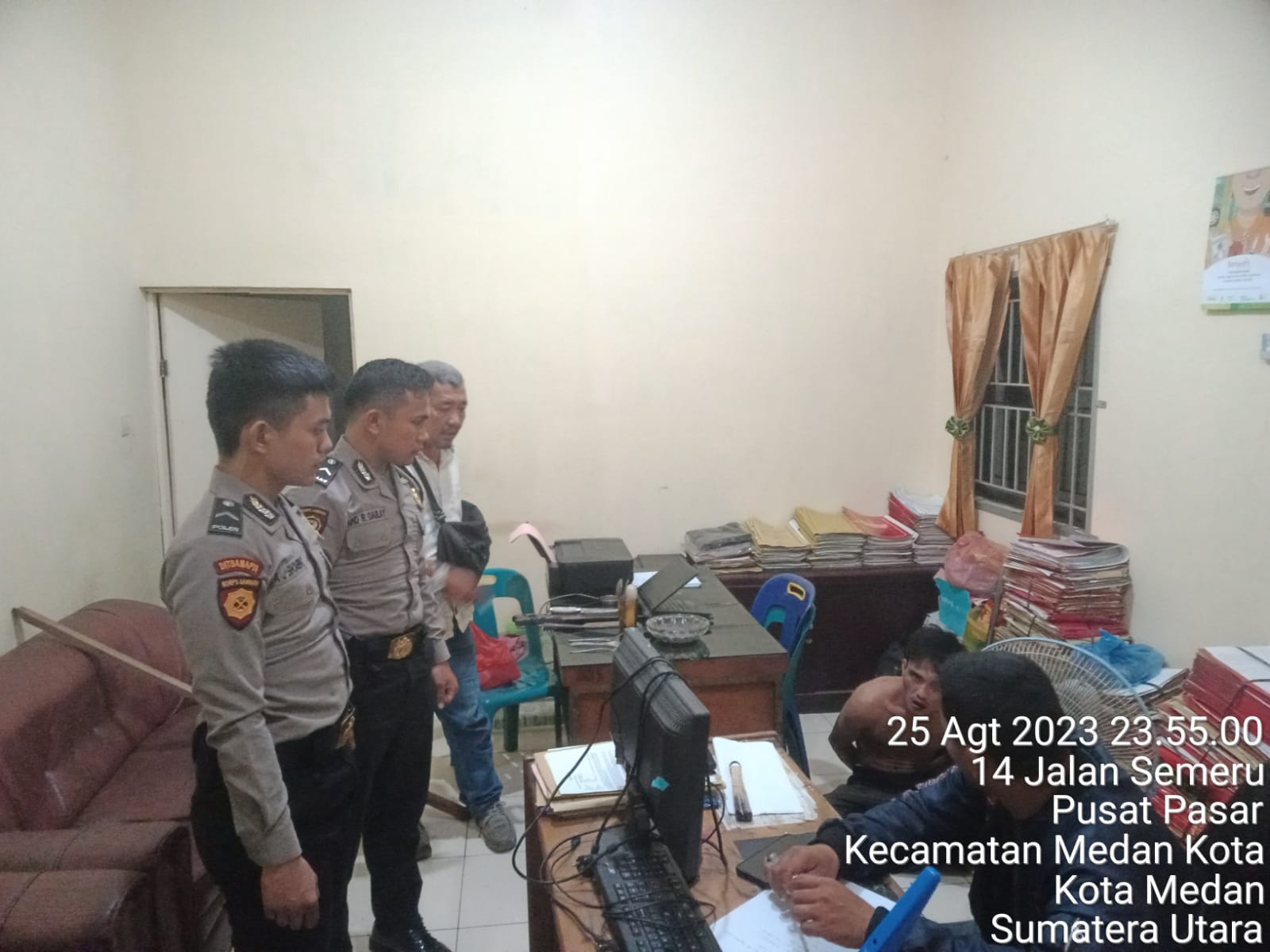 Patroli Perintis Presisi Samapta Polrestabes Medan Amankan Pelaku Gemot dan Pengancaman