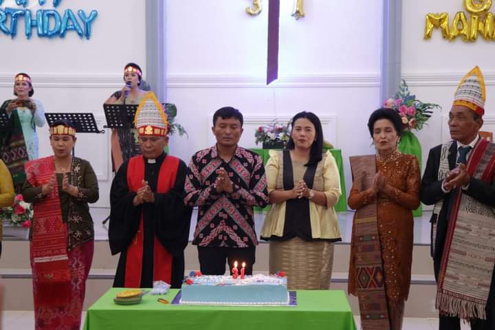 Jemaat GMI Manna Balige Rayakan HUT ke-31 bersama Pemkab Toba